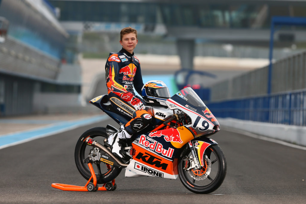 Red Bull Rookies Cup, Jerez test 2018