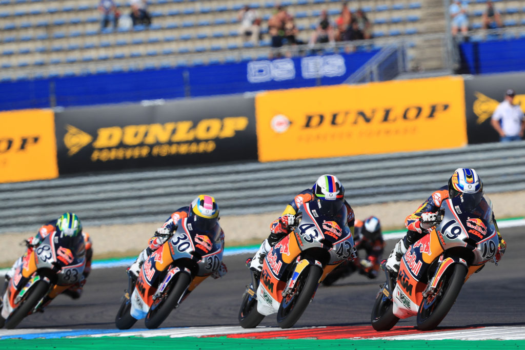 Red Bull Rookes Cup, race 1, Dutch MotoGP. 30 June 2018